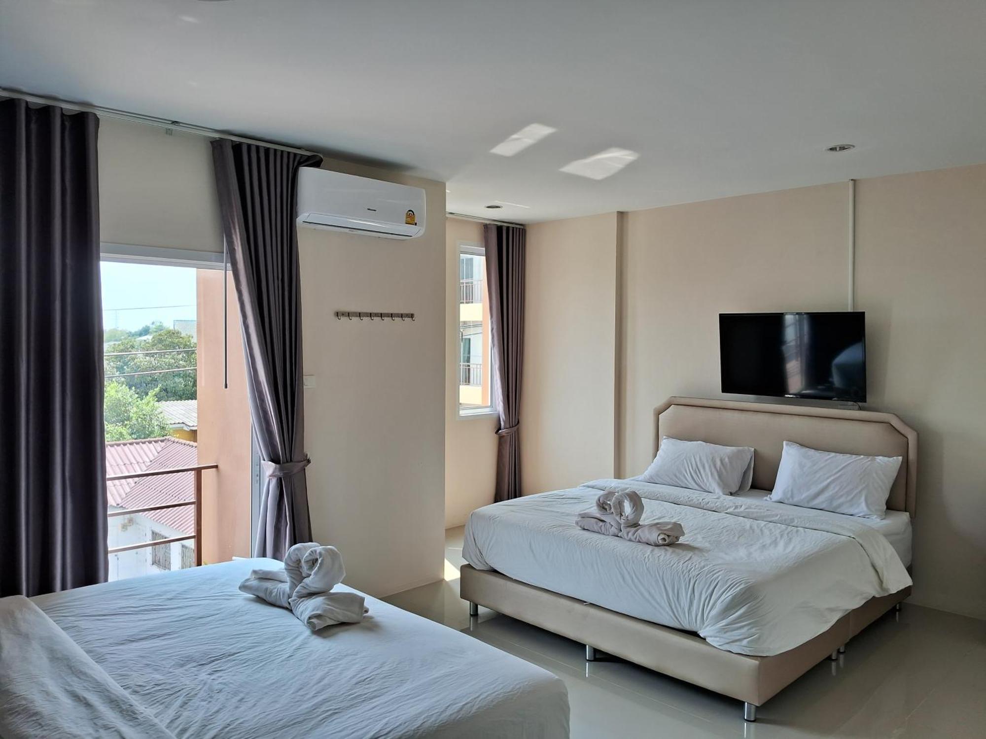 เคทู เกสเฮาส์ Hotel Chonburi Exterior foto